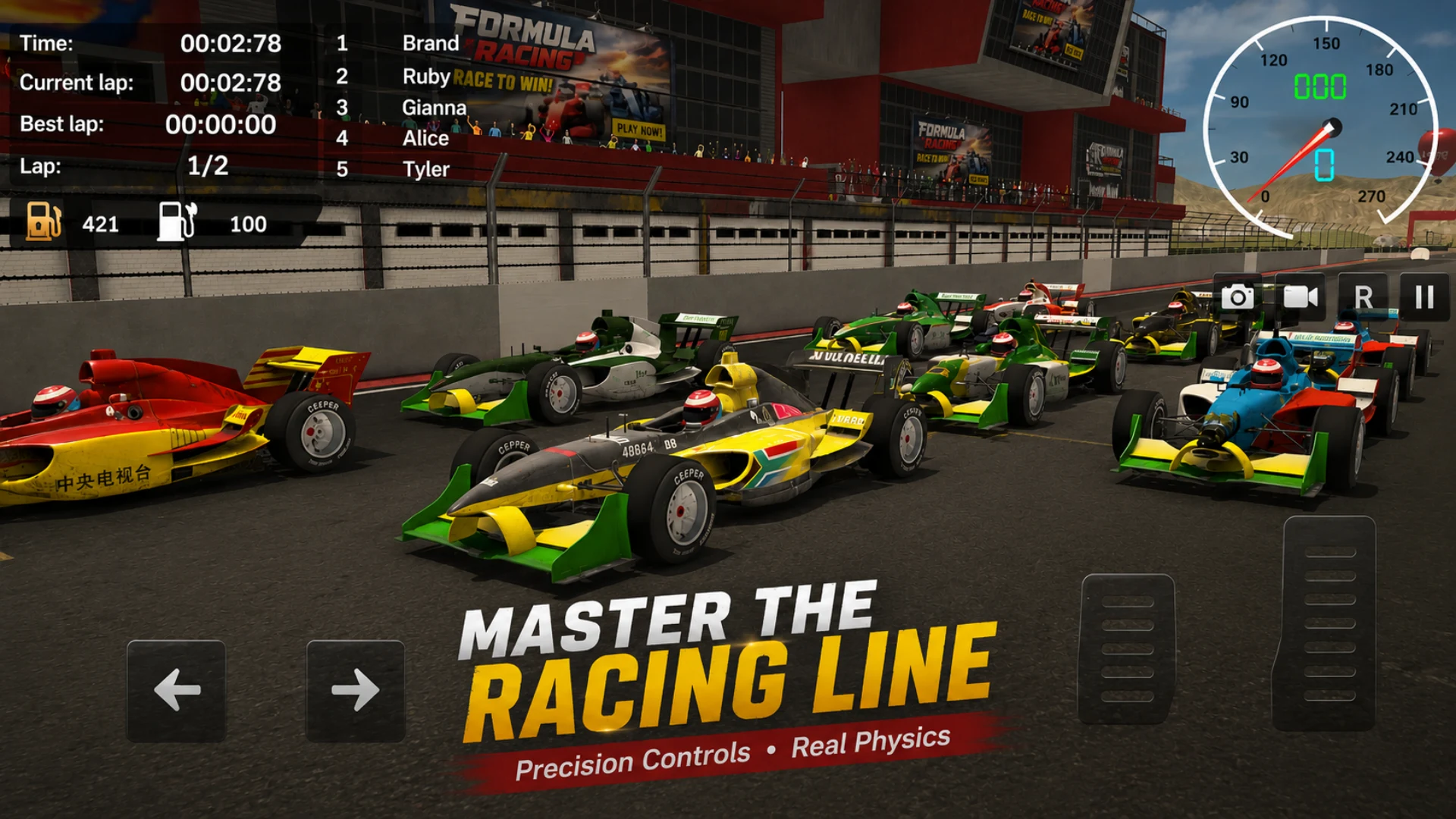 Formula Car Racing Rivals Game screenshot